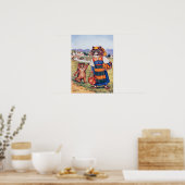 Kitten Wants an Orange, Louis Wain Poster (Keuken)