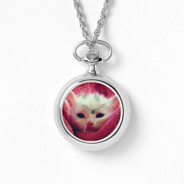 Kitten Watch Ketting (Voorkant)