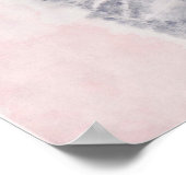 Kitten Waterverf door Karen Poppy - Afdrukken (Mat Poster (Hoek)