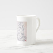 Kitten Waterverf door Karen Poppy - Mok (Voorkant rechts)