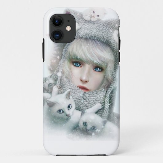 Kitten Winter Case-Mate iPhone Case (Achterkant)