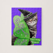 Kitten Witch Fairy Legpuzzel (Verticaal)