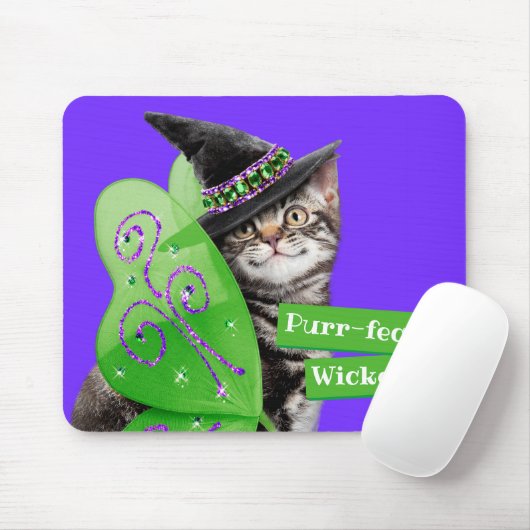 Kitten Witch Fairy Muismat (Met muis)