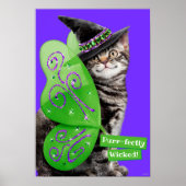 Kitten Witch Fairy Poster (Voorkant)