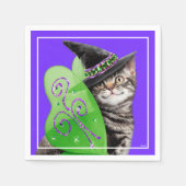 Kitten Witch Fairy Servet (Voorkant)