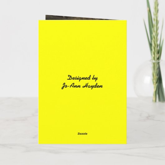 KITTEN, ZUSTER VERJAARDAG KAART (Achterkant)