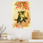 kittenbruid en groom poster (Keuken)