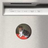 Kittenmagneet:  kunst van George Stubbs Magneet (Insitu (Vaatwasser))