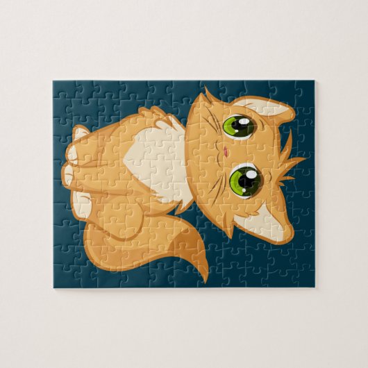 kittenpuzzel legpuzzel (Horizontaal)