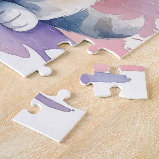  kittenpuzzel legpuzzel (Zijkant)