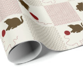 Kittens Achtergronden Cadeaupapier (Rol Hoek)
