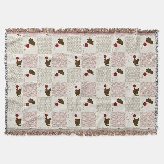 Kittens Achtergronden Deken (Voorkant)