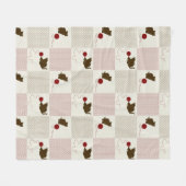 Kittens Achtergronden Fleece Deken (Voorkant (Horizontaal))