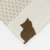 Kittens Achtergronden Fleece Deken (Hoek)