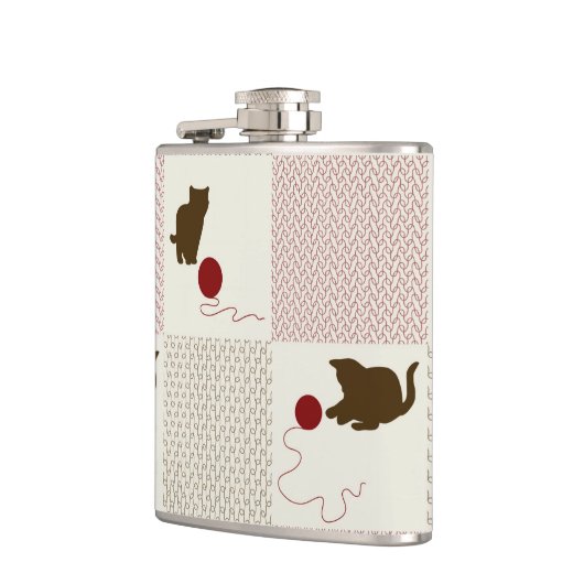 Kittens Achtergronden Heupfles (Links)