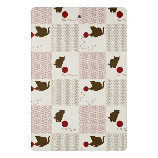 Kittens Achtergronden Mini Klembord (Achterkant)