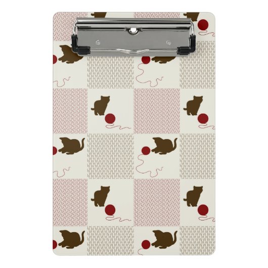 Kittens Achtergronden Mini Klembord (Voorkant)