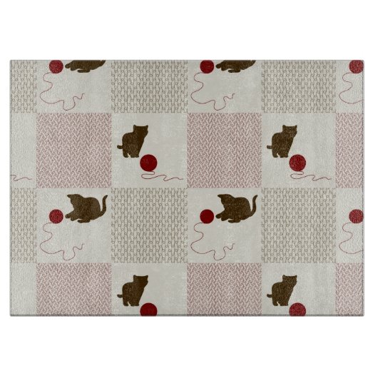 Kittens Achtergronden Snijplank (Voorkant)