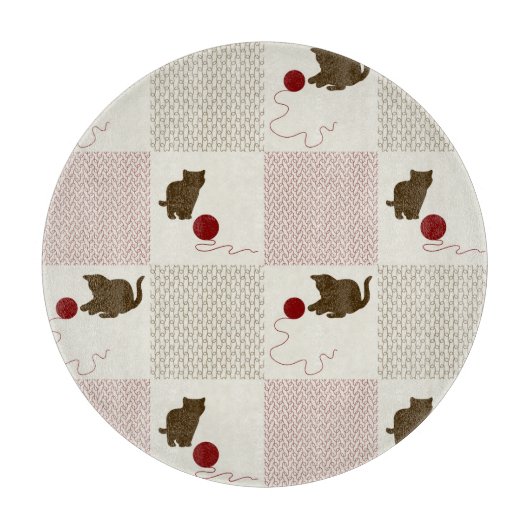 Kittens Achtergronden Snijplank (Voorkant)