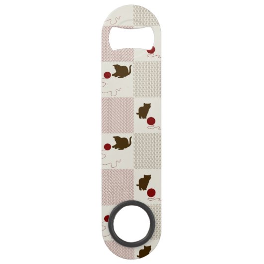 Kittens Achtergronden Speed Flessenopener (Voorkant)