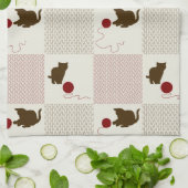 Kittens Achtergronden Theedoek (Gevouwen)