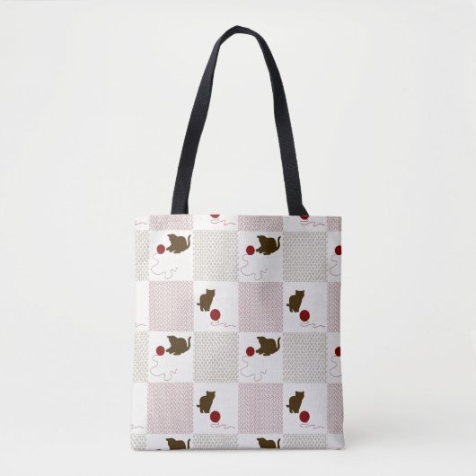 Kittens Achtergronden Tote Bag (Voorkant)