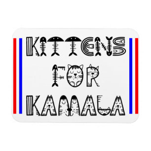 KITTENS ADORE KAMALA MAGNEET