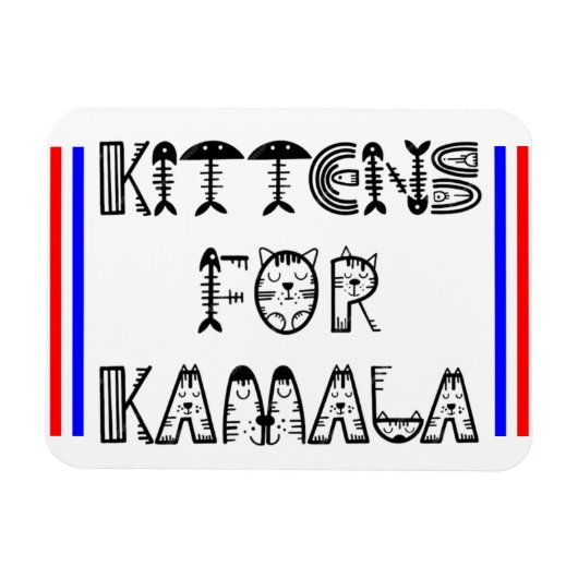 KITTENS ADORE KAMALA MAGNEET (Horizontaal)