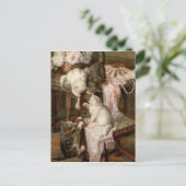 Kittens afspelen briefkaart (Staand voorkant)