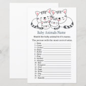 Kittens Baby Animals Name Game (Voorkant / Achterkant)