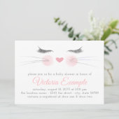 Kittens Baby Shower Kaart (Staand voorkant)