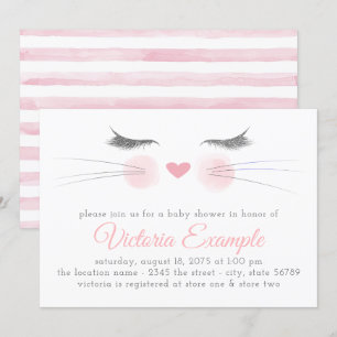 Kittens Baby Shower Kaart