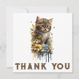 Kittens Bedankkaart