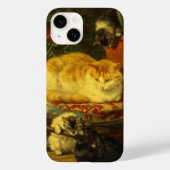 Kittens bij Play Case-Mate iPhone Case (Achterkant)