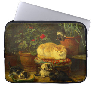 Kittens bij Play Laptop Sleeve