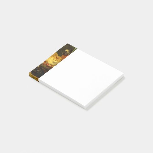 Kittens bij Play Post-it® Notes (Schuin)