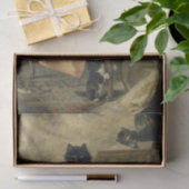 Kittens bij Spel door Henriette Ronner-Knip Tissuepapier (Geschenk)