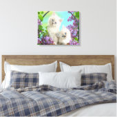 Kittens Canvas Afdruk (Insitu (Slaapkamer))