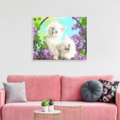 Kittens Canvas Afdruk (Insitu (Woonkamer))