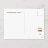 Kittens Chanoeka Briefkaart (Achterkant)