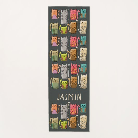 KITTENS , CUTE CATS, CATS DRAWING  YOGAMAT (Voorkant)