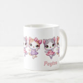 Kittens dansen koffiemok (Voorkant rechts)