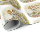 Kittens Design Nursery Baby shower Party Cadeaupapier (Rol Hoek)