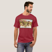  kittens die Cat Tennis spelen T-shirt (Voorkant volledig)