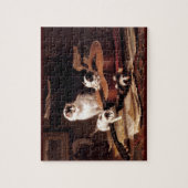 Kittens die gitaar spelen legpuzzel (Verticaal)