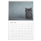 Kittens die spelen met Ball of Wool Kalender (Mar 2027)
