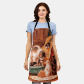 Kittens en Guitar - De Musicians  Kunst Schort (Gedragen)