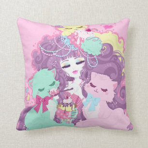 Kittens en Ice Cream - Miss Kika Pillow Kussen