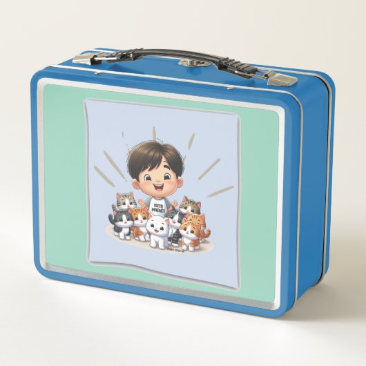 KITTENS EN JONGEN (Achterkant)