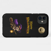Kittens en lachende maan grillige vrolijke Hallowe Case-Mate iPhone Case (Achterkant (horizontaal))
